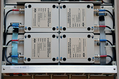 In the box: The national capacitance standard is the measurement system consist- ing of the group of thermostated capacitors with a quartz dielectric of 10 pF nominal values and precision transformer bridges