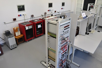 Measuring facility of the national temperature standard in the laboratory